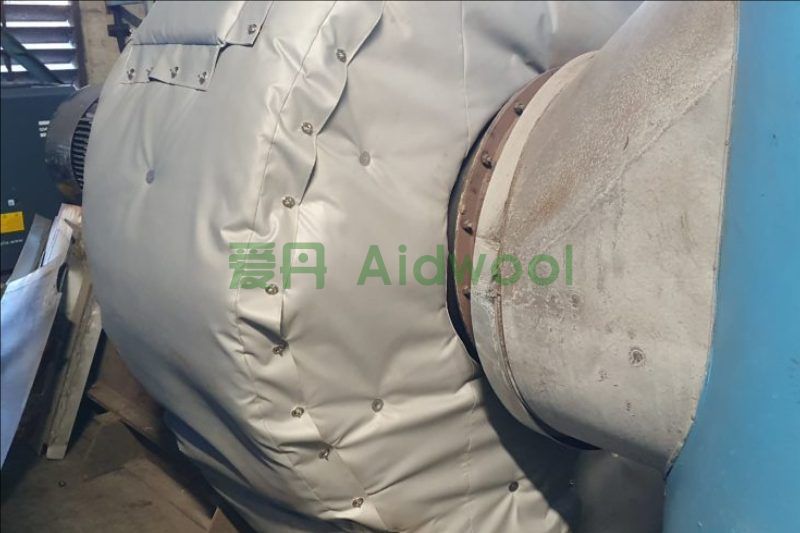 生物质锅炉可拆卸保温套 - 上海爱丹Aidwool，快速拆装，降低维护成本